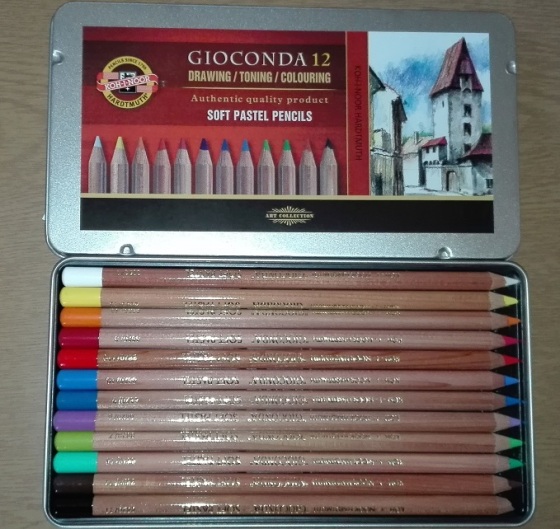 Reseña: lápices pastel serie Gioconda – Aprendiendo a dibujar